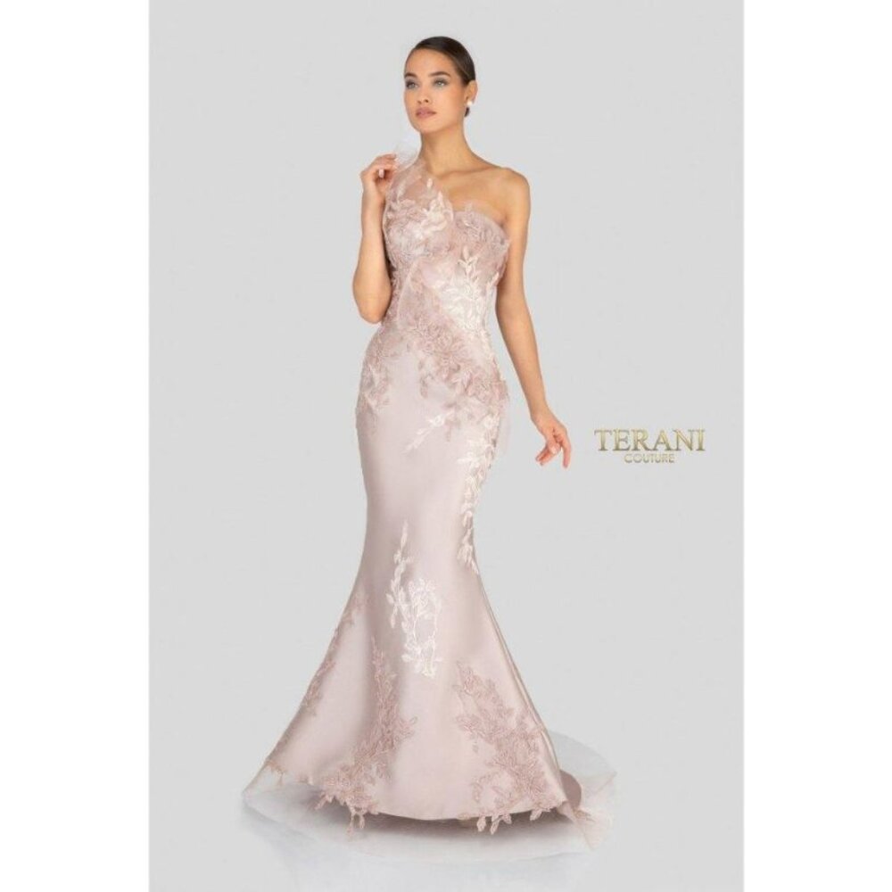 One Shoulder Long Formal Gown Perfect for Prom or Gala Events 1911E9095